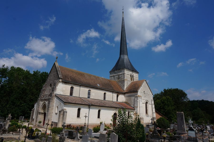 Vue de l’église d’Écury-sur-Coole