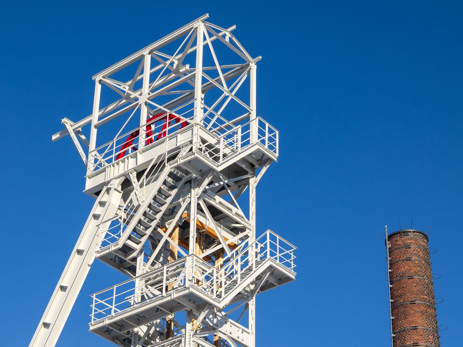Bergbauanlage in Freiberg