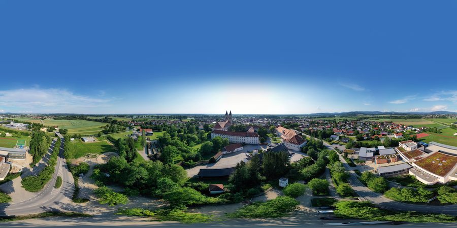 Benediktinerkloster Niederaltaich mit seiner Basilika