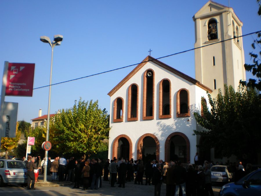 Kirche von Sant Fost de Campsentelles in Katalonien