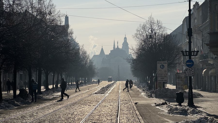 Blick auf die historische Altstadt von Košice in der Slowakei