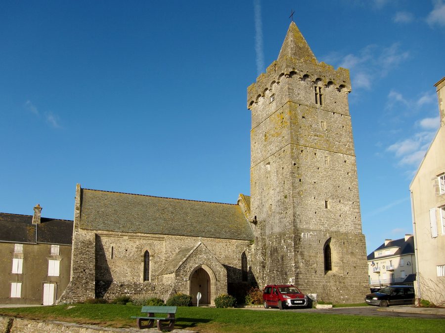 Église Notre-Dame de Portbail dans la Manche