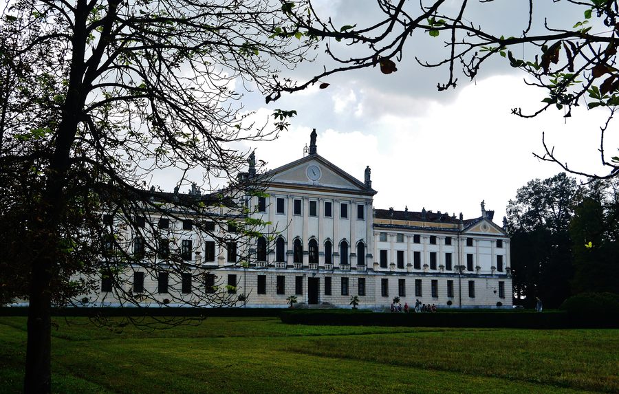 Garden facade of Villa Pisani in Stra, Veneto