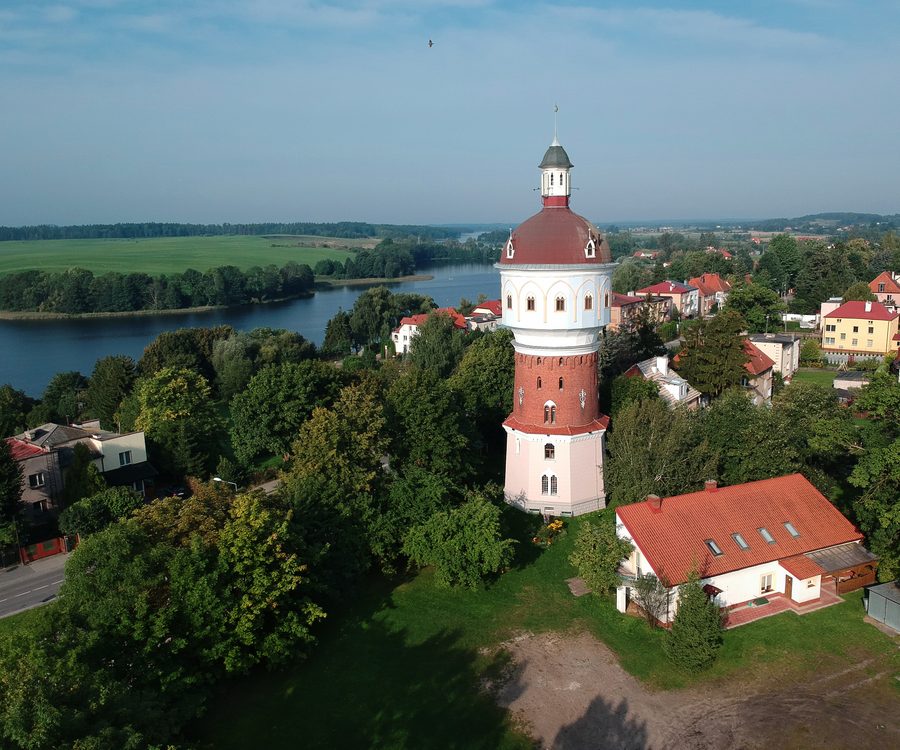 Historischer Wasserturm in Ełk