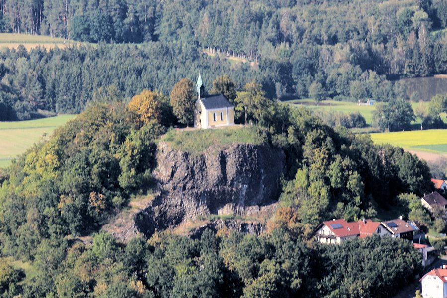 Basaltkegel von Parkstein im Landkreis Neustadt an der Waldnaab