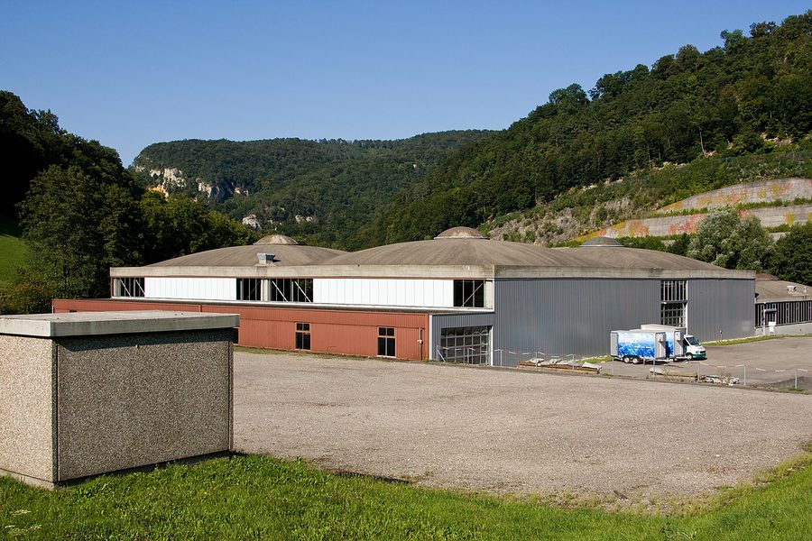 Mineralwasser-Abfüllanlage in Eptingen