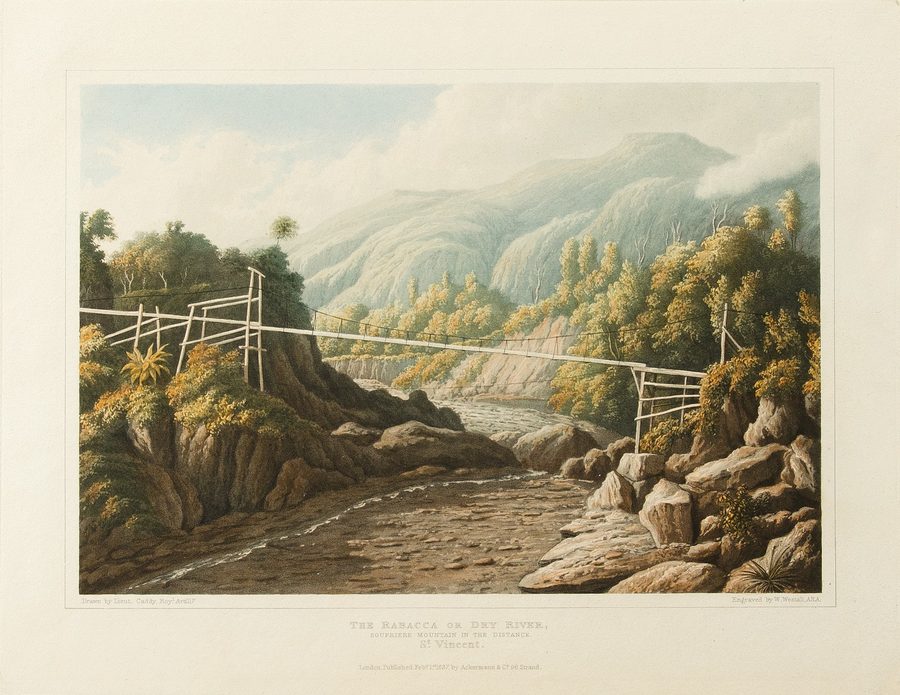 Soufriere Mountain auf Saint Vincent