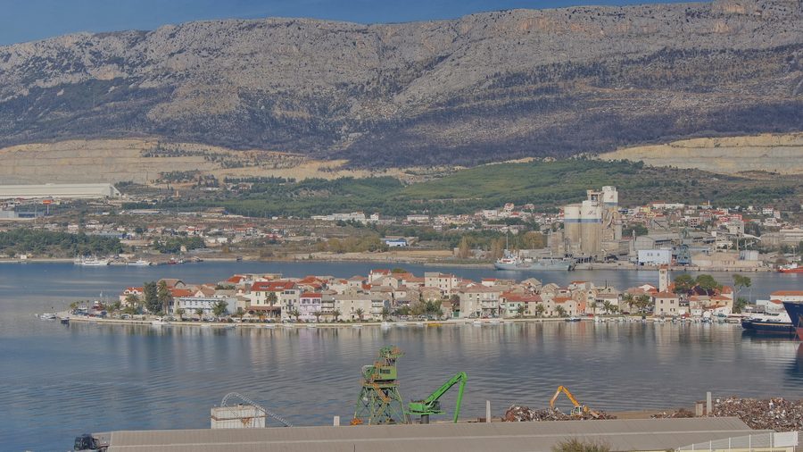 Vranjic viewed from the south side