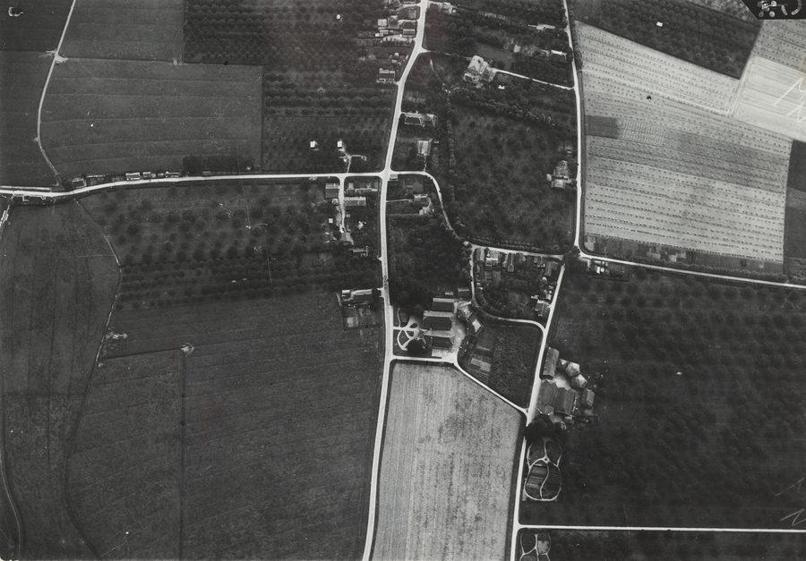 Luftaufnahme von Asch in Gelderland, Niederlande