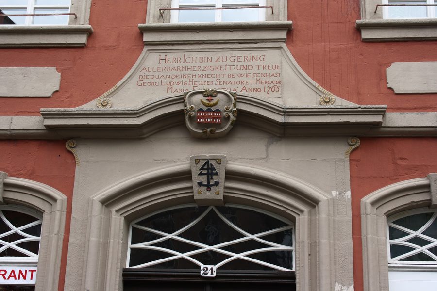 Historisches Haus am Marktplatz 21 in Lauterbach im Vogelsbergkreis
