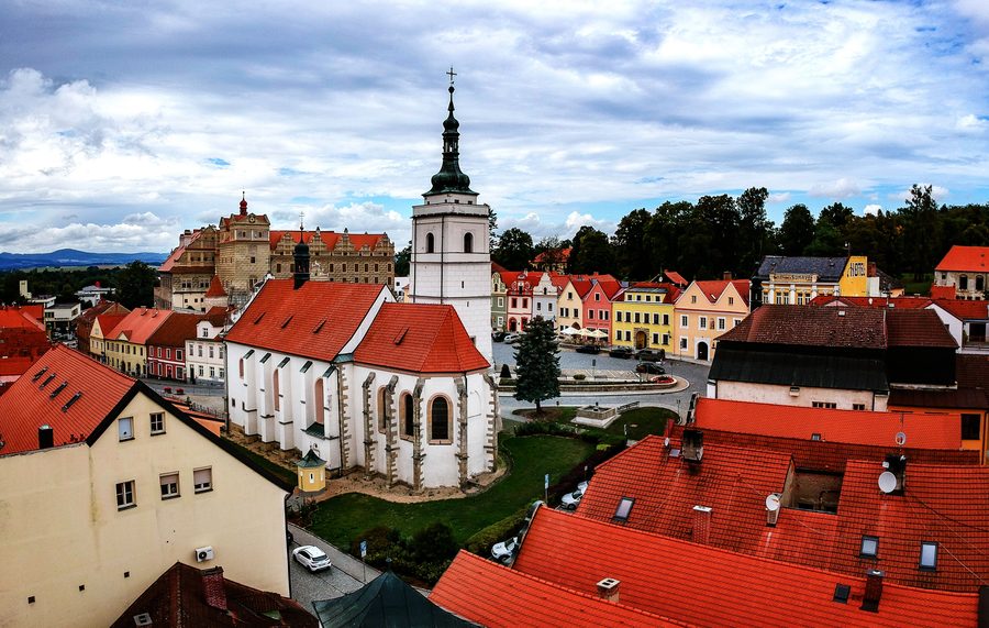 Schloss und historische Stadt von Horšovský Týn