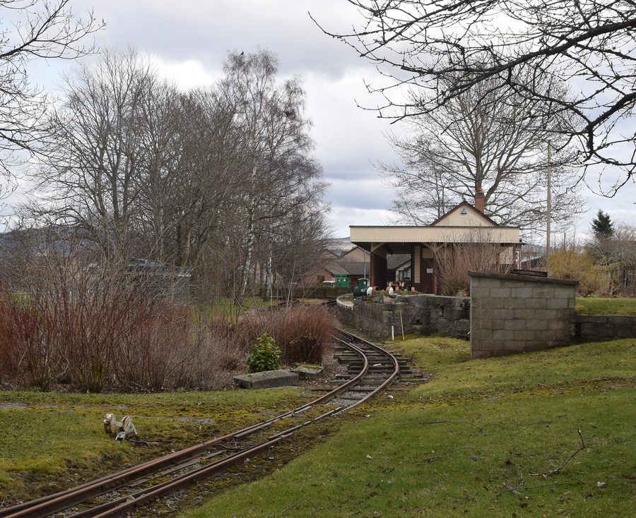 Terminus of the Alford Valley Railway