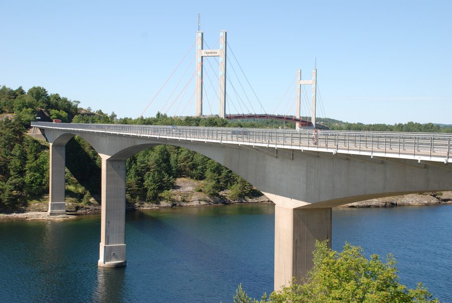 Källösundsbron between Stenungsön and Källön near Stenungsund on Sweden’s western coast