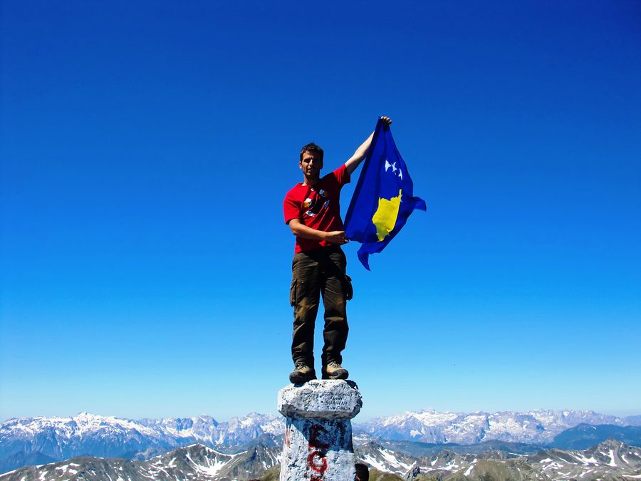 Gjeravica in den Bergen Kosovos