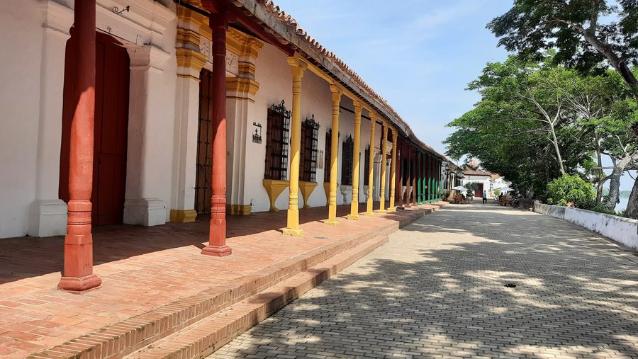 Promenade am Fluss in Mompox