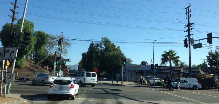 Panorama von North Hills East in Los Angeles, Kalifornien