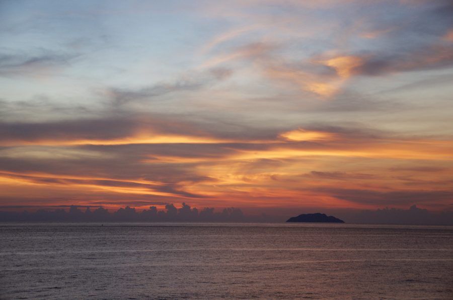 Insel Desecheo vor der Küste von Rincón in Puerto Rico