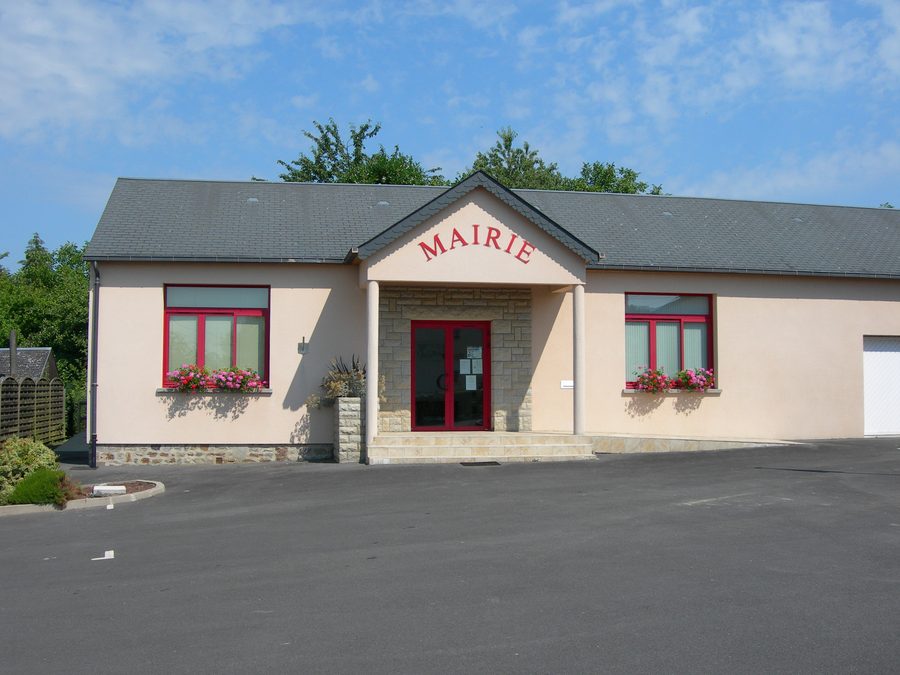 Mairie de Bion, Manche, Normandie, France