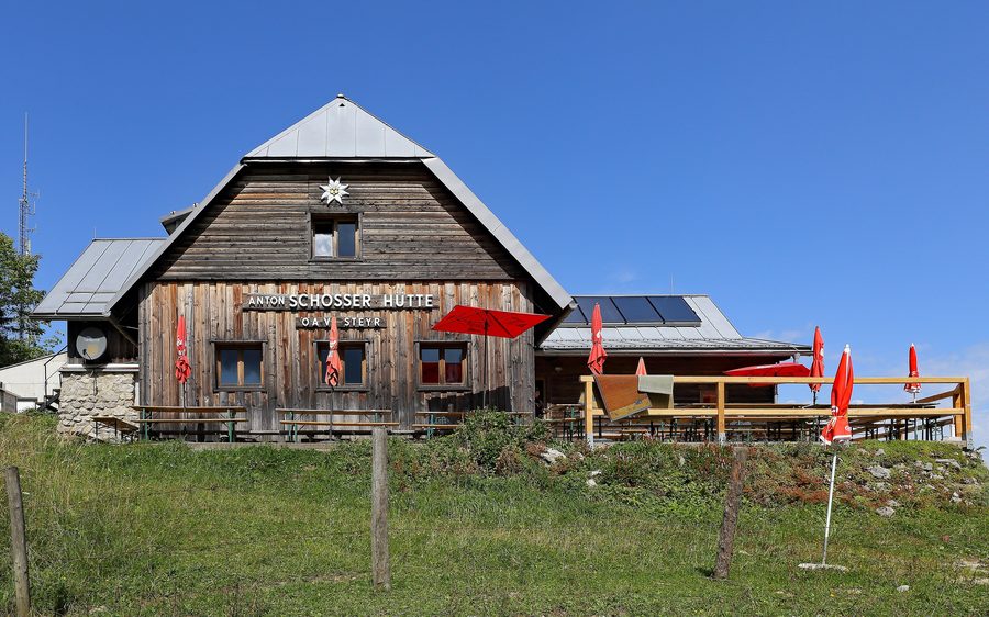 Anton-Schosser-Hütte auf der Hohen Dirn