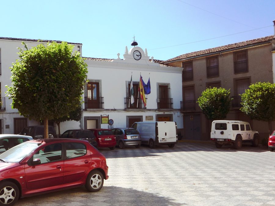 Rathaus von Hornos in der Sierra de Segura