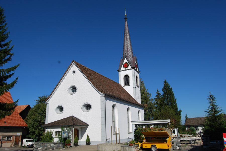 Evangelische Kirche von Langrickenbach im Kanton Thurgau
