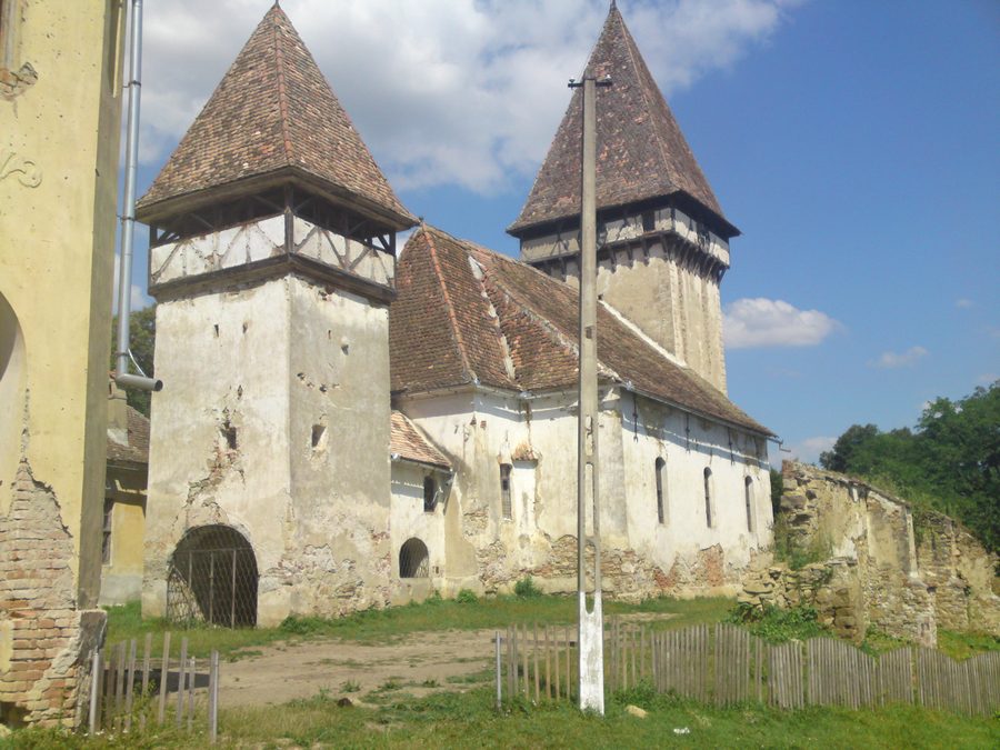 Evangelische Kirchenburg von Veseud bei Chirpăr
