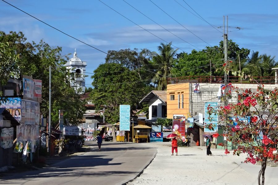 Küstenlandschaft in Anda auf Bohol, Philippinen