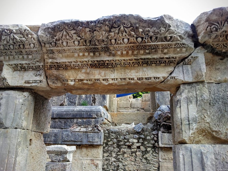 Ruinen der antiken Stadt Myra bei Demre in Antalya