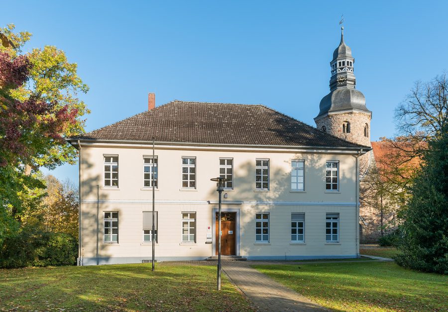 Rathaus in der Bäckerstraße in Zeven, Niedersachsen