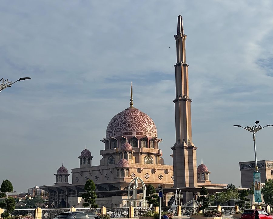 Putra Mosque in Putrajaya, Malaysia