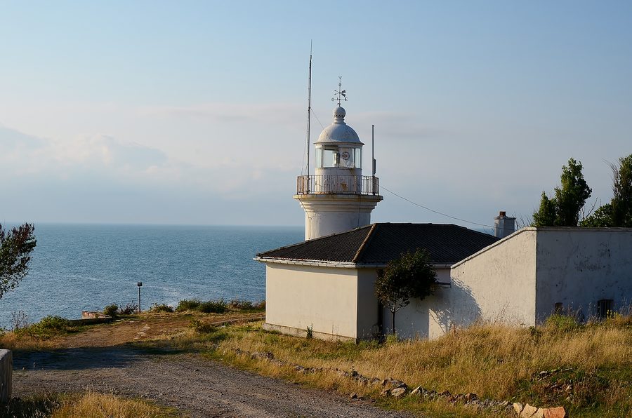 Leuchtturm von Limanköy in der Provinz Kırklareli, Türkei