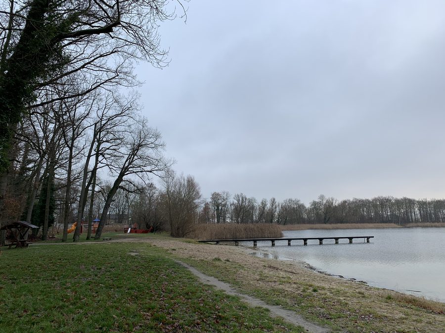 Badestelle am Stadtsee in Strasburg (Uckermark)