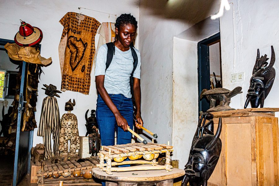Sculptures et œuvres d'art du Musée Péléforo de Korhogo
