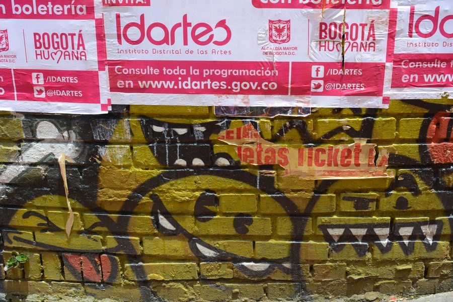 Stadtansicht von Bogotá in Kolumbien