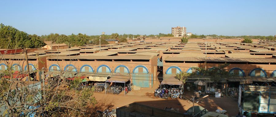 Central market in Koudougou.