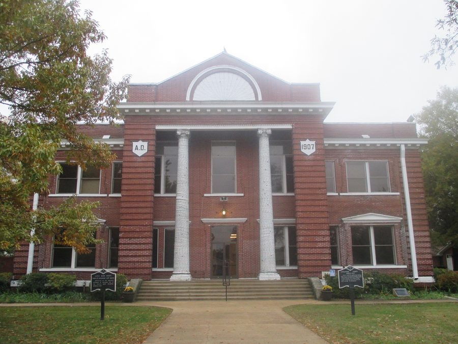 Historisches Gerichtsgebäude von Little River County in Ashdown, Arkansas