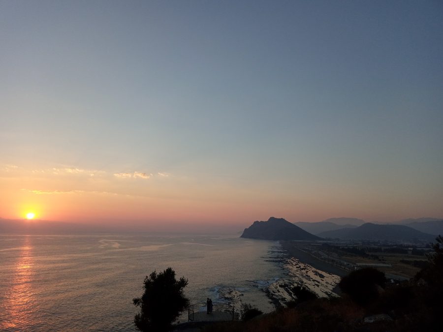 Sonnenuntergang über Gazipaşa