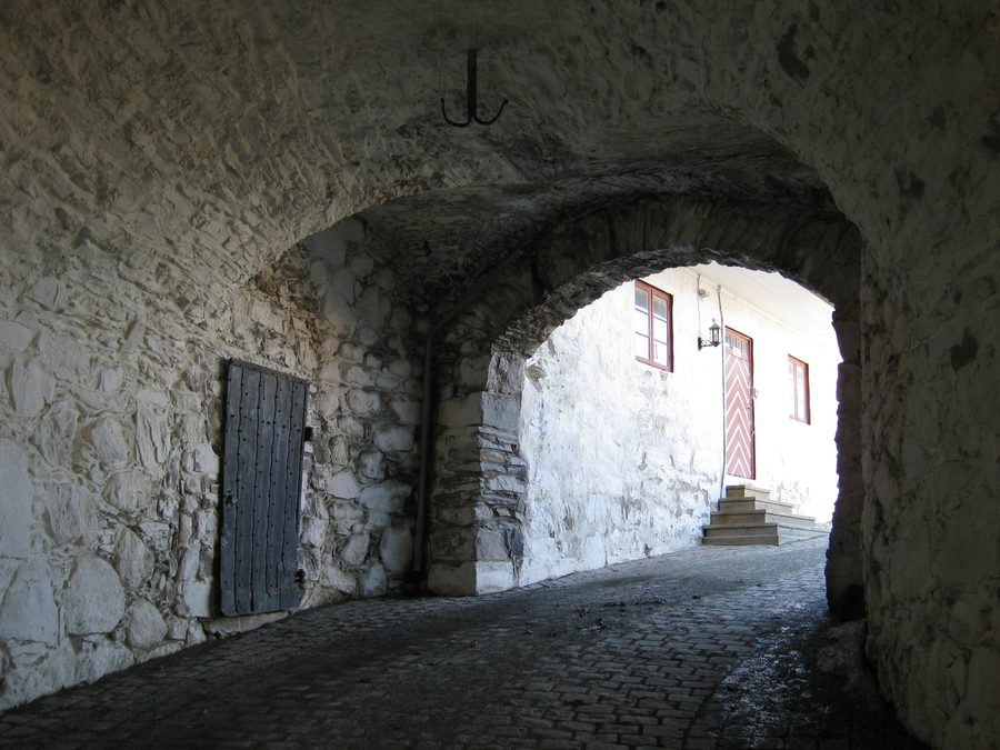 Eingangstunnel der Kongsvinger-Festung in Norwegen