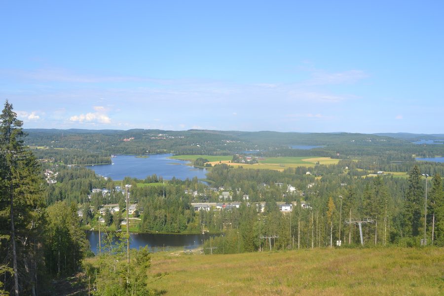 Blick vom Riihivuori über die Landschaft bei Muurame