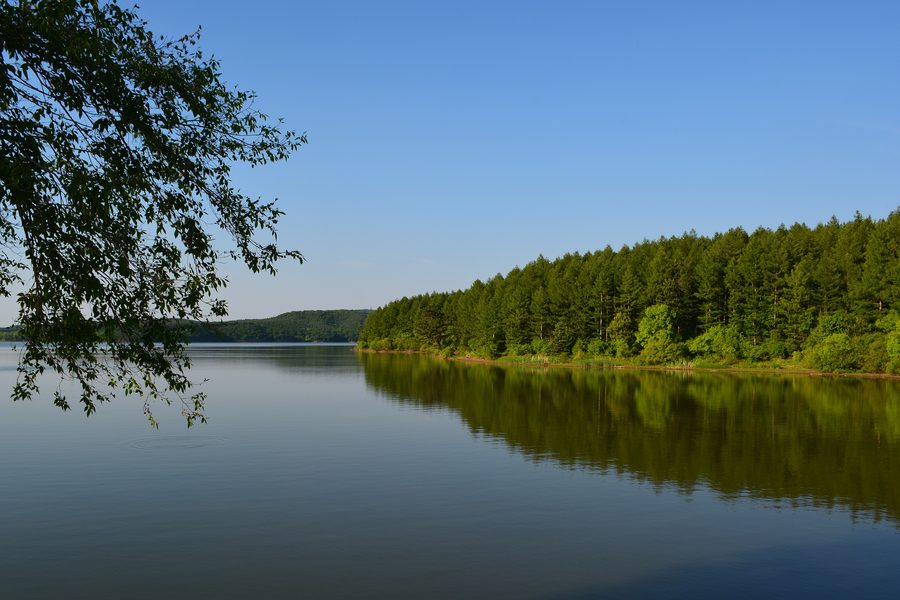 Jingyuetan National Park southeast of Changchun