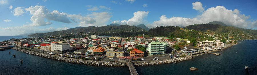 Roseau auf Dominica