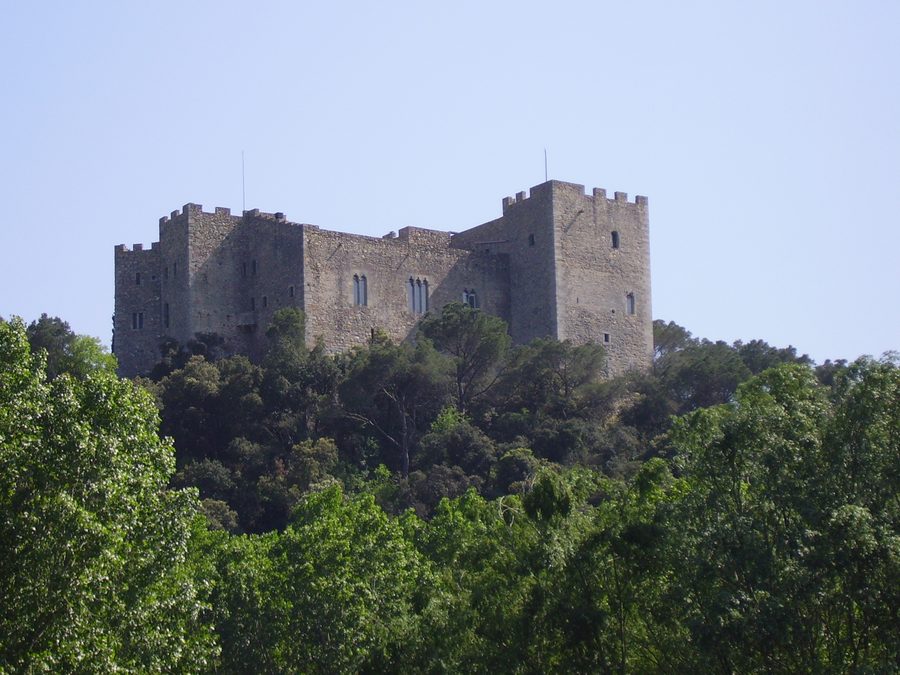 Castell de la Roca in La Roca del Vallès, Vallès Oriental, Katalonien