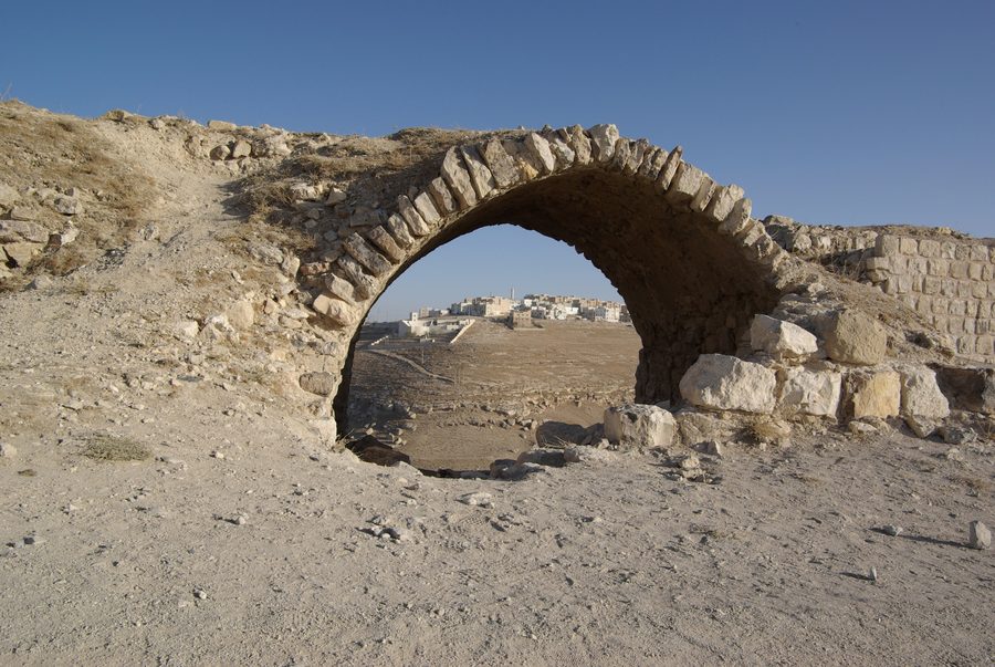 Burg von Al-Karak in Jordanien