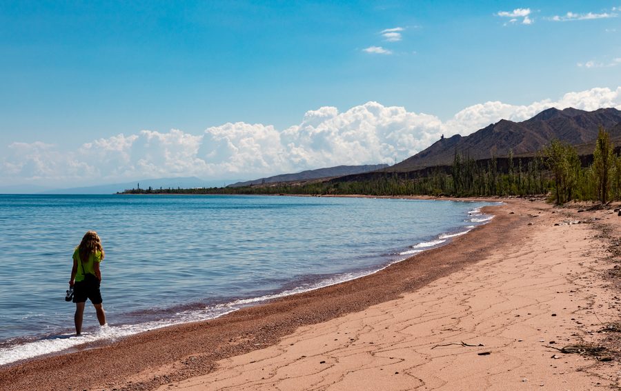Issyk-Kul in Kirgisistan