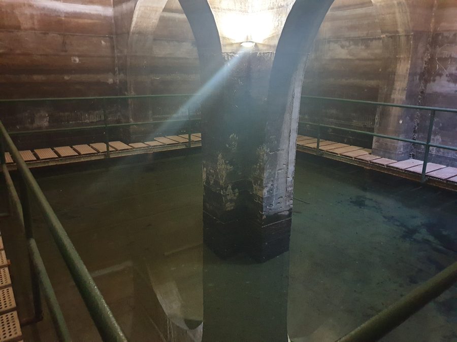 Aljibe des Castillo de Iznájar