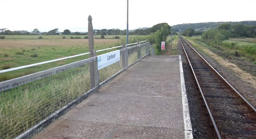 Bahnhof Llanbedr an der Cambrian Coast Railway