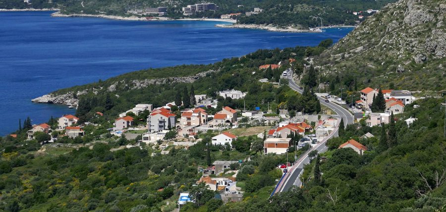 Soline in Kroatien mit der Jadranska Magistrala