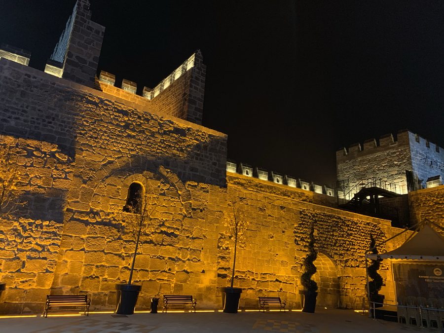 Kayseri-Burg im historischen Stadtzentrum von Kayseri