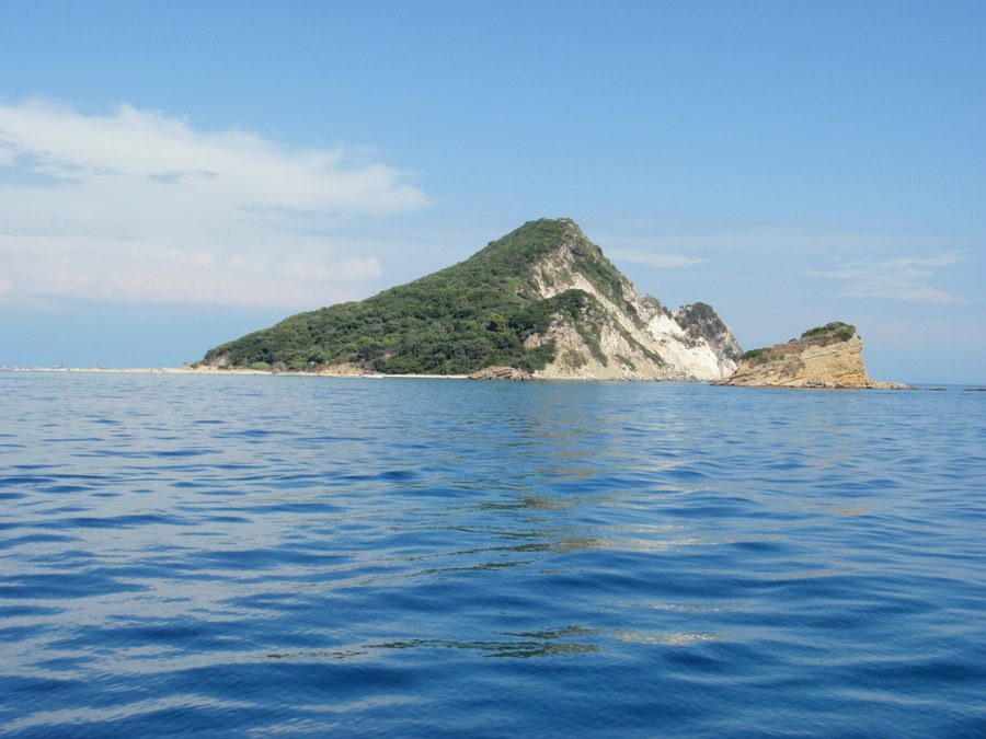 Marathonisi in der geschützten Laganas-Bucht auf Zakynthos