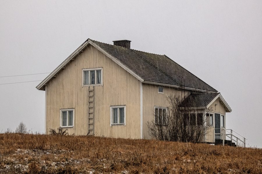 Historisches Bauernhaus des Asutusmuseo in Alapitkä bei Lapinlahti